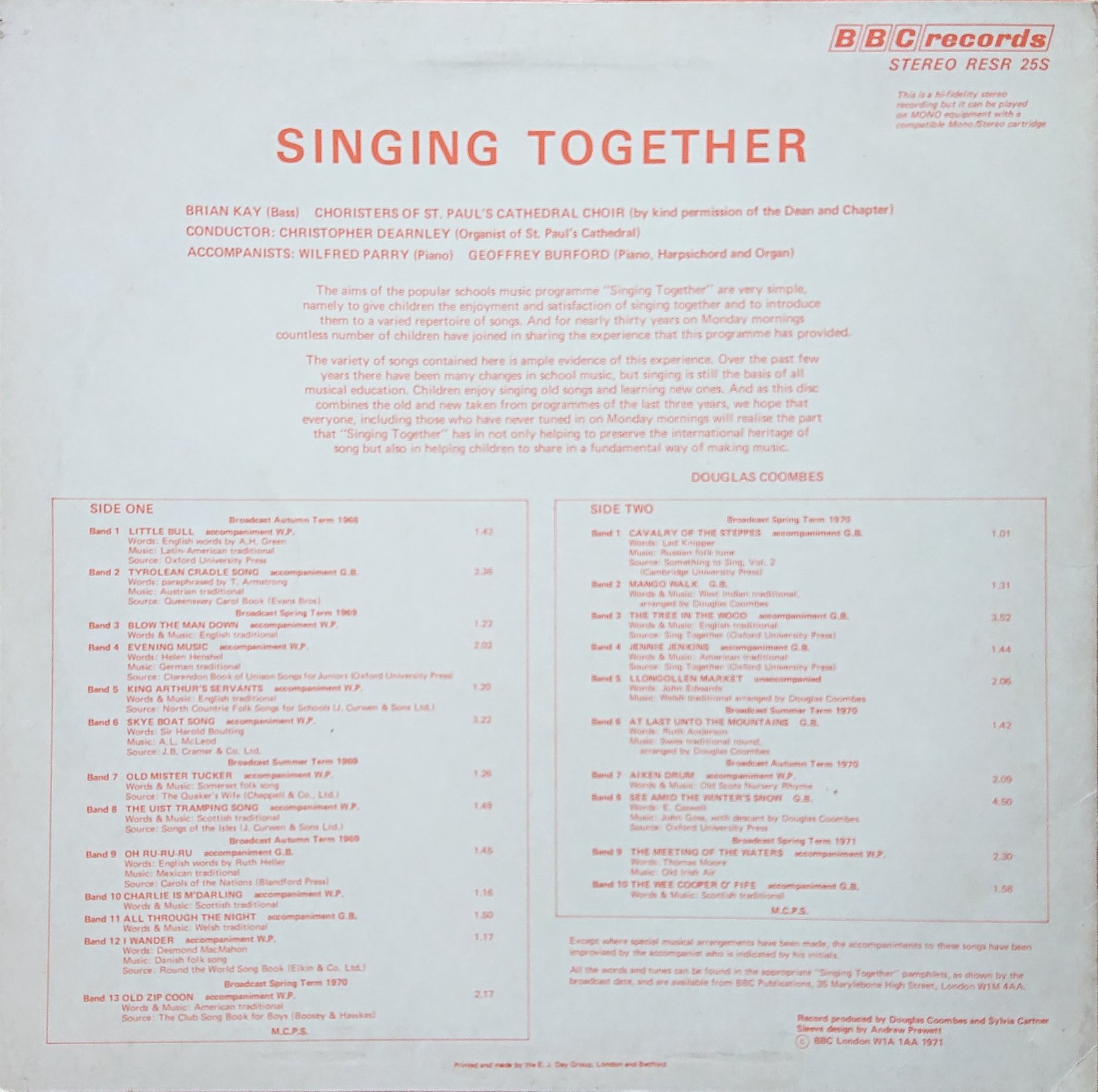 Back cover of RESR 25